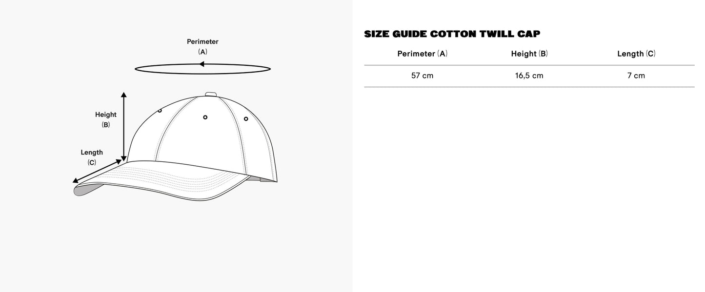 TWILL CAP
