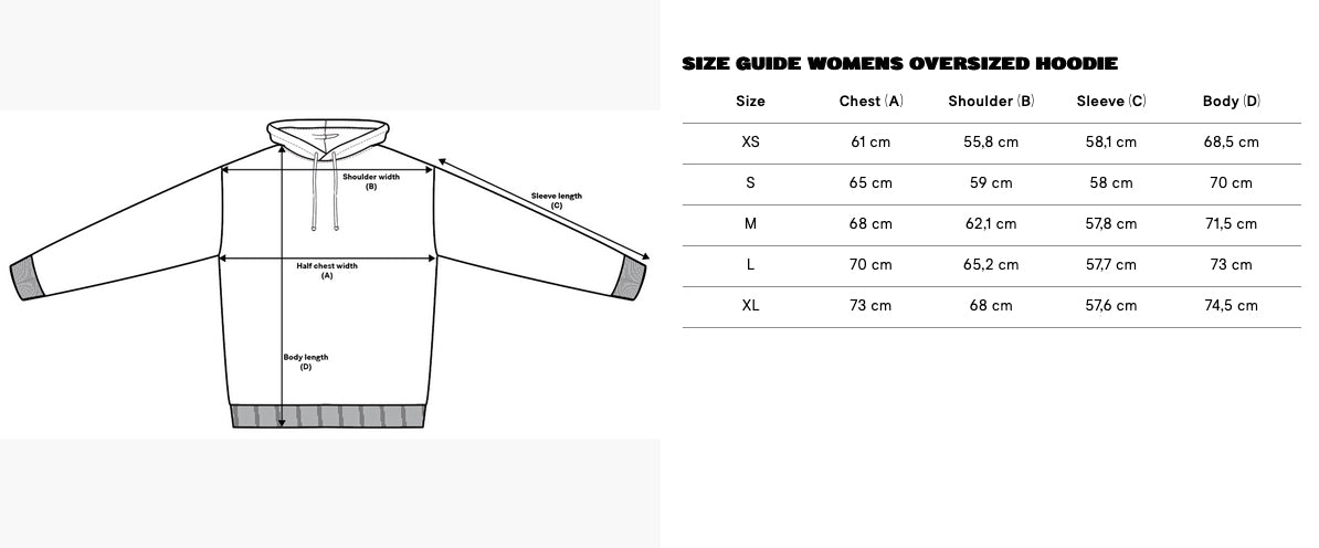 LADIES BOXY HOODIE