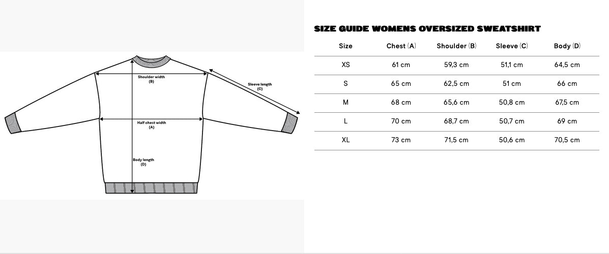 LADIES BOXY SWEATSHIRT