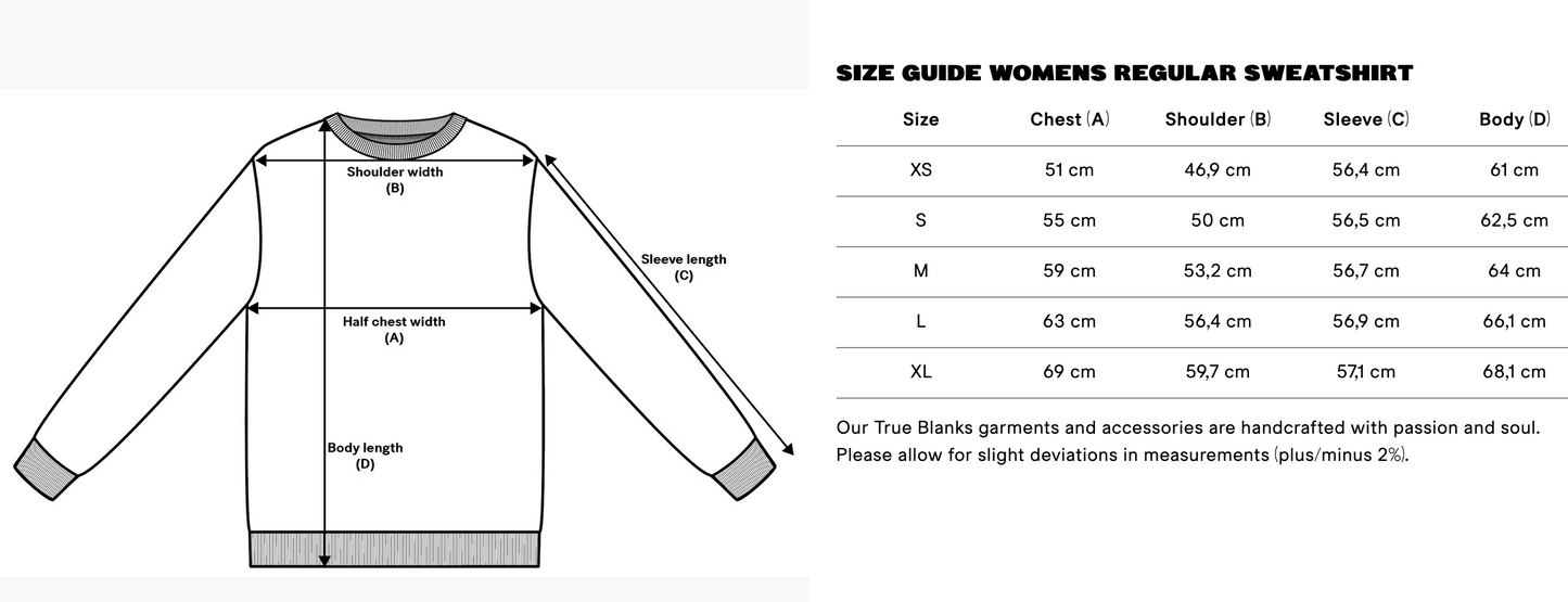 LADIES REGULAR SWEATSHIRT