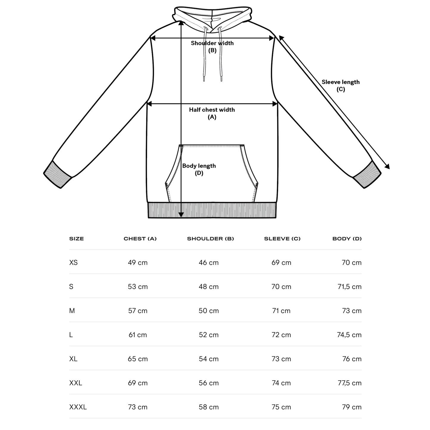 MENS REGULAR HOODIE