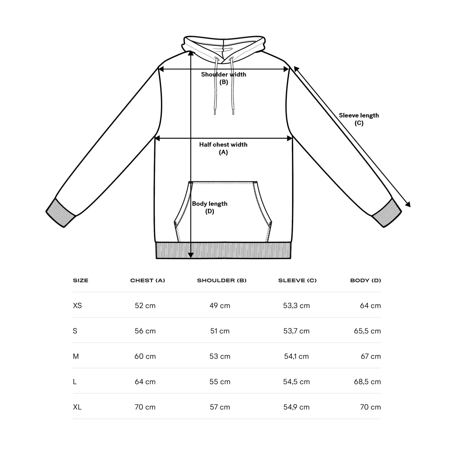 LADIES REGULAR HOODIE